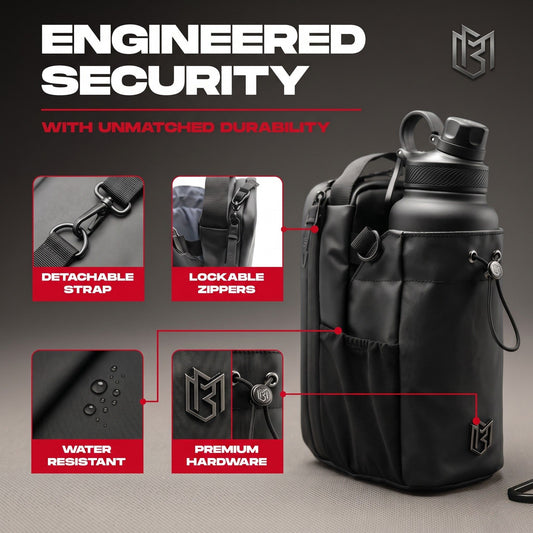 HydraFlex Magnetic Bag - Your gym essentials elevated.