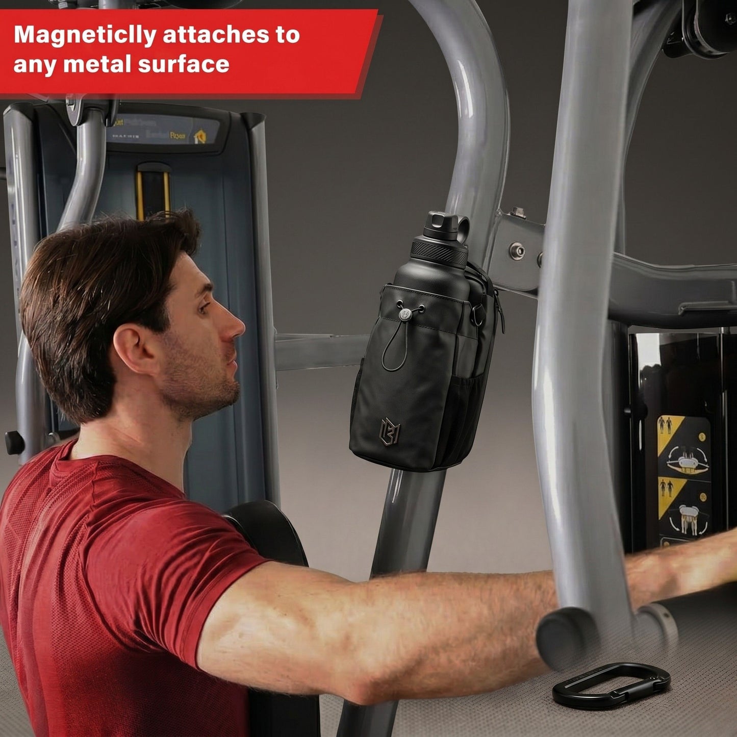 HydraFlex Magnetic Bag - Your gym essentials elevated.